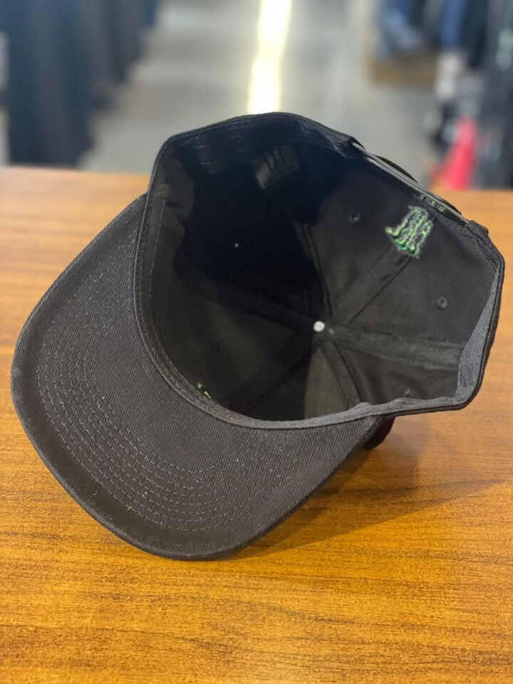 Hamze Hiphop Snapback Rapper Basket Cap Şapka Monster Siyah Renk