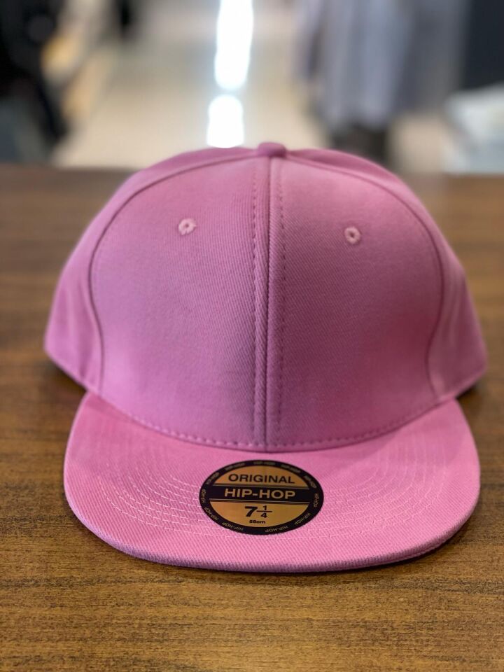 Hamze Hip Hop Snapback Rapper Basket Cap Şapka Unisex Tek Renk