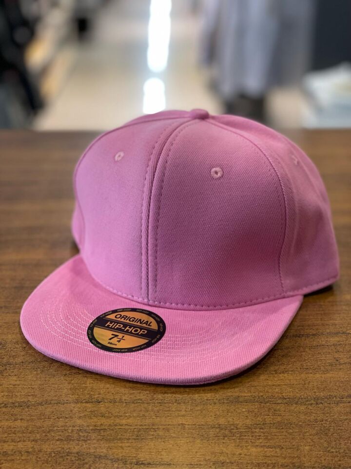 Hamze Hip Hop Snapback Rapper Basket Cap Şapka Unisex Tek Renk