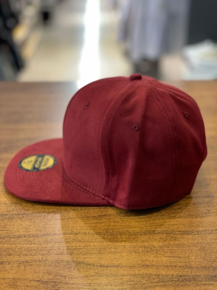 Hamze Hip Hop Snapback Rapper Basket Cap Şapka Unisex Tek Renk