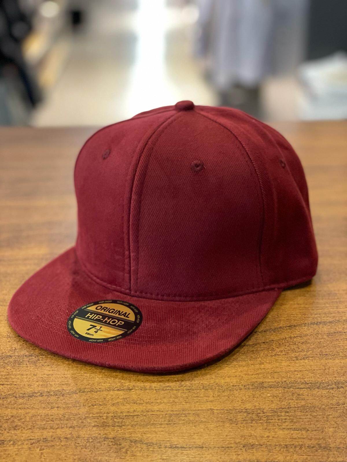 Hamze Hip Hop Snapback Rapper Basket Cap Şapka Unisex Tek Renk