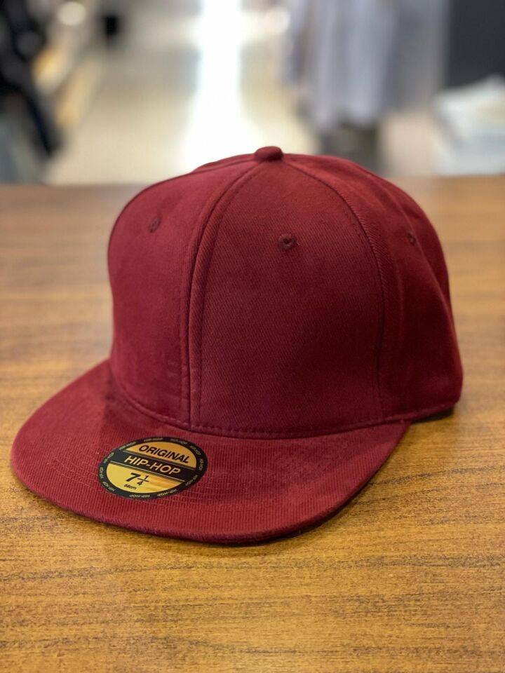 Hamze Hip Hop Snapback Rapper Basket Cap Şapka Unisex Tek Renk