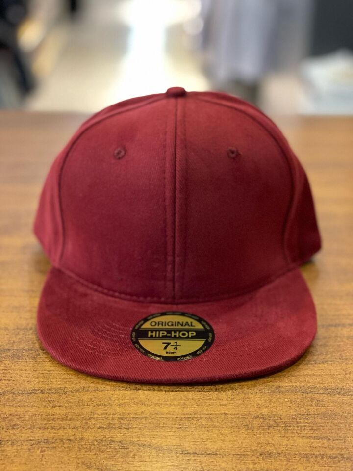 Hamze Hip Hop Snapback Rapper Basket Cap Şapka Unisex Tek Renk