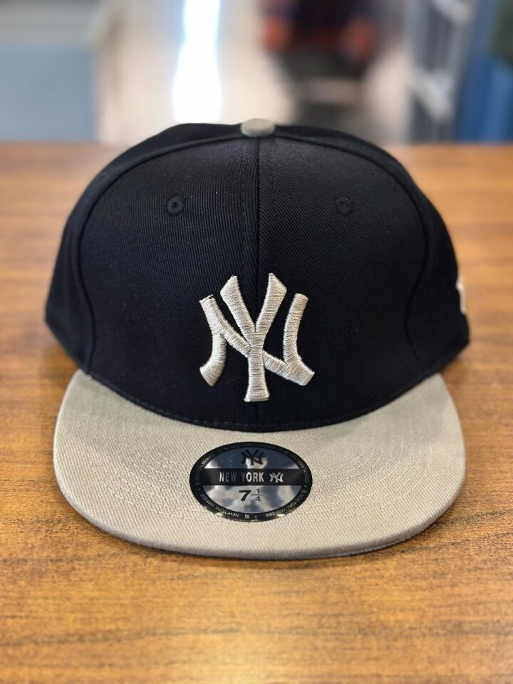 Hamze Ny Yankees Nakışlı Hip Hop Snapback Rapper Basket Cap Şapka