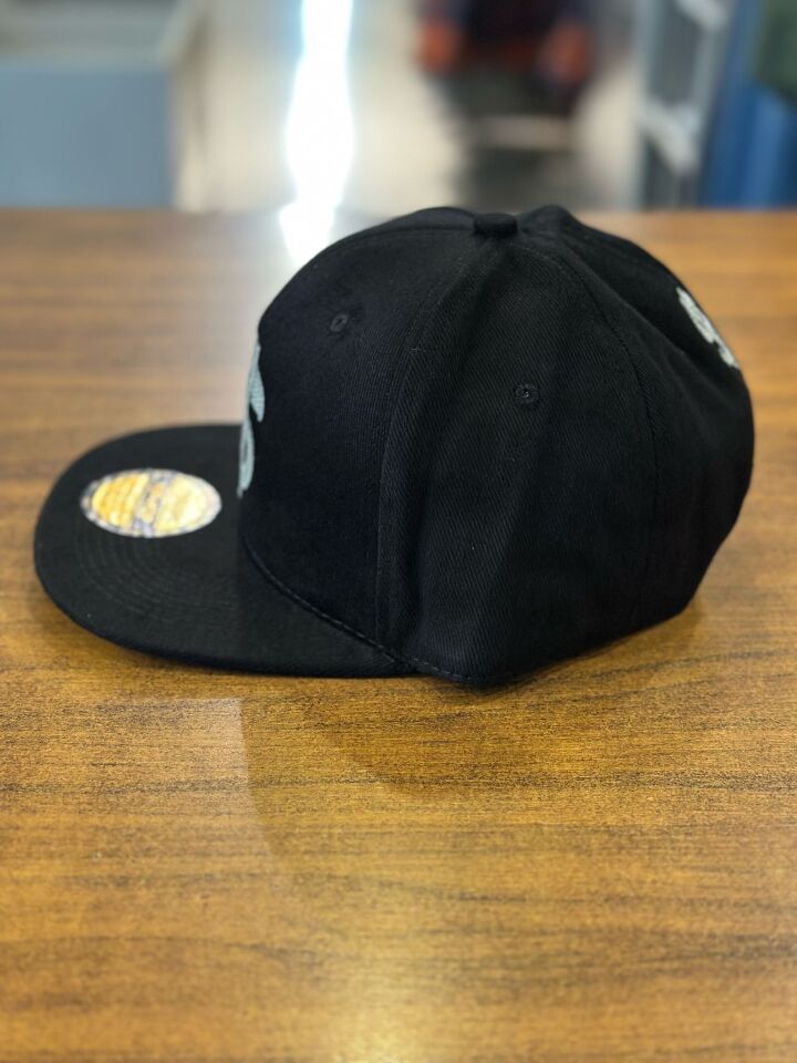 Hamze Dolar Usd Nakışlı Siyah Renk Hip Hop Snapback Rapper Basket Cap Şapka