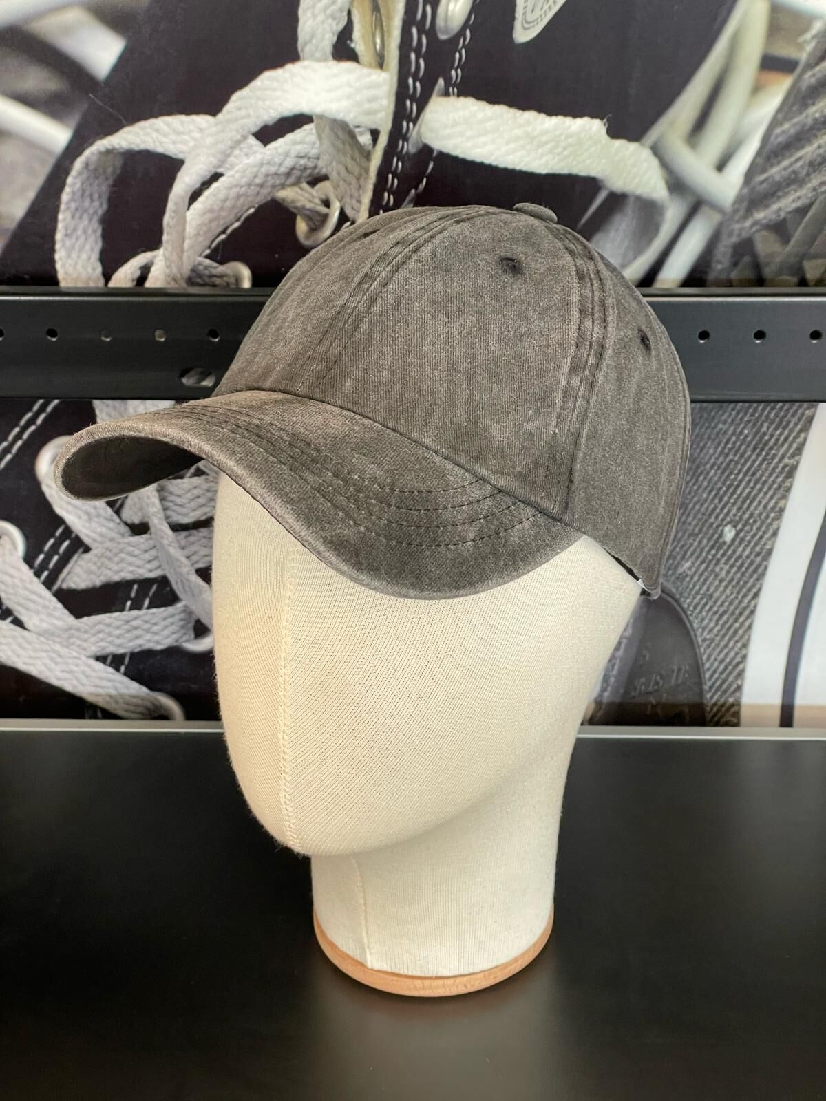 Hamze Vintage Model Yıkamalı Füme Renk Beyzbol Cap Şapka