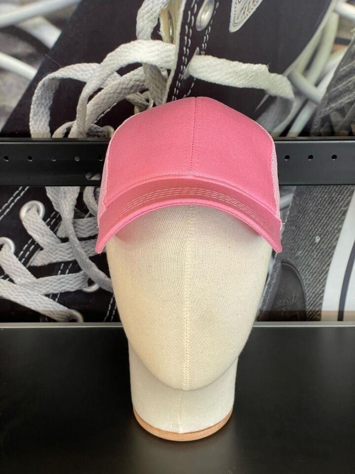 Hamze Basic Fileli Pembe Renk Beyzbol Günlük Cap Şapka