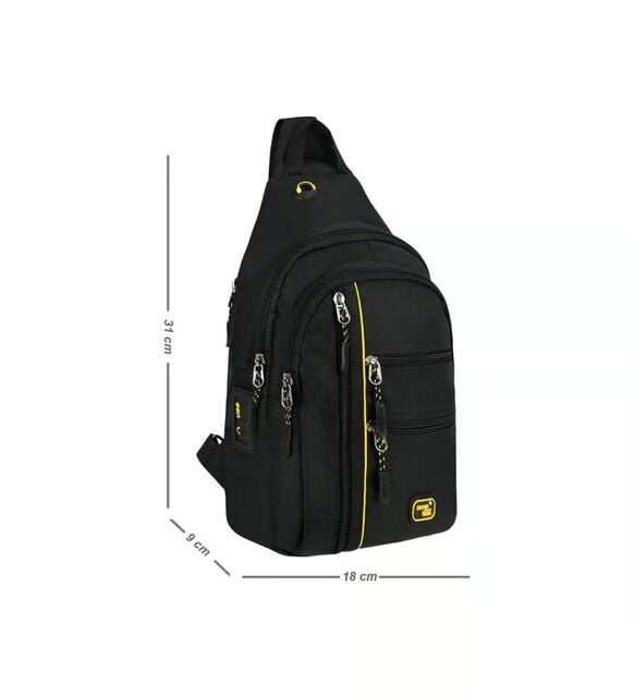 Seventeen 4924-22 Çizgili Erkek Body Bag Çapraz Çanta