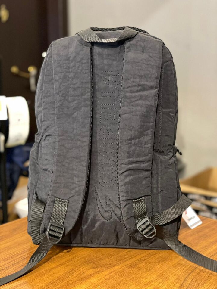 Krinkıl Kumaş Büyük Boy Günlük Sırt ve Okul Çantası