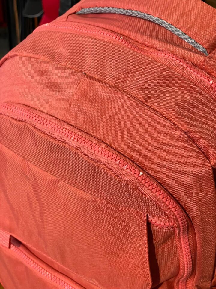 Krinkıl Kumaş Büyük Boy Günlük Sırt ve Okul Çantası