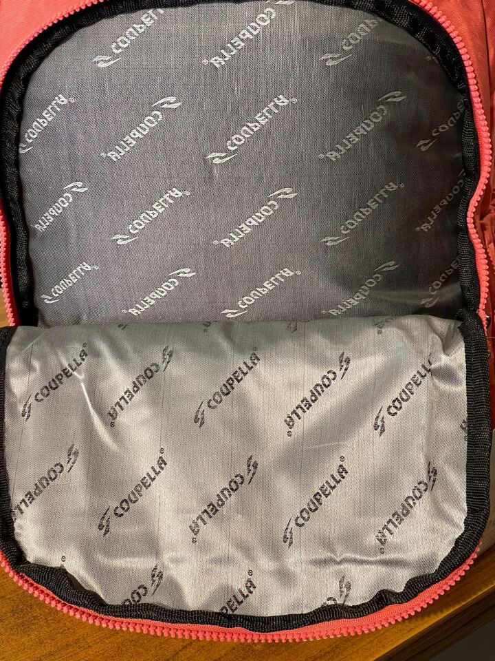 Krinkıl Kumaş Büyük Boy Günlük Sırt ve Okul Çantası