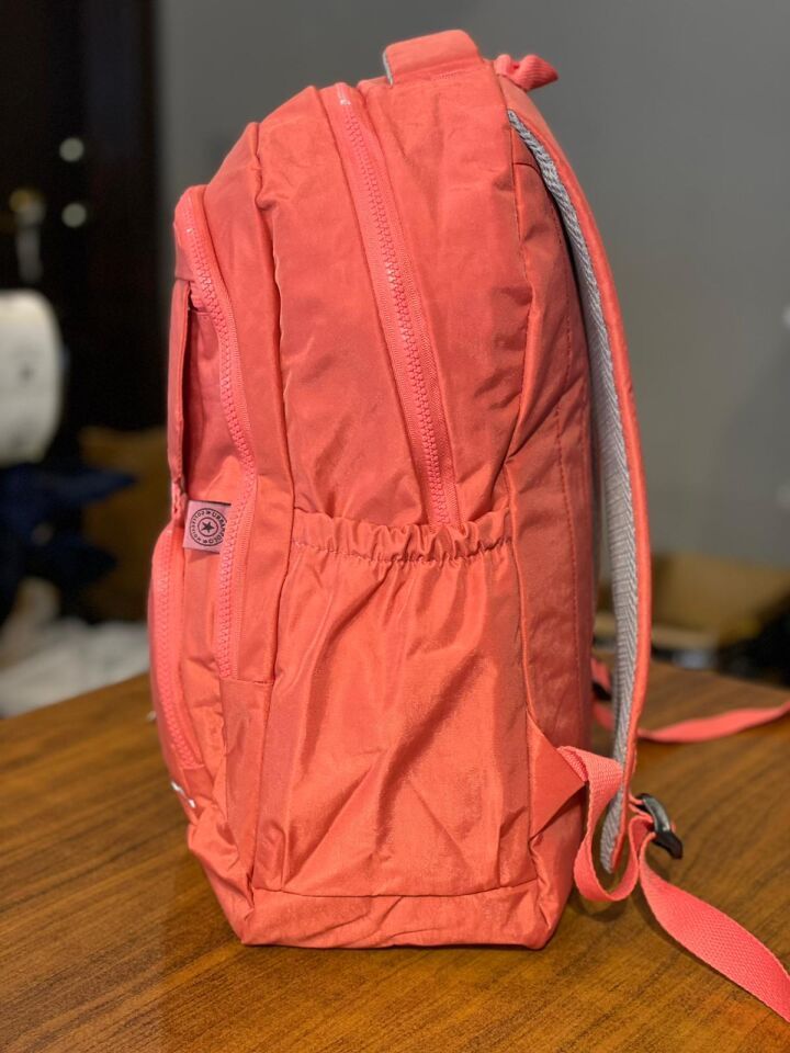 Krinkıl Kumaş Büyük Boy Günlük Sırt ve Okul Çantası