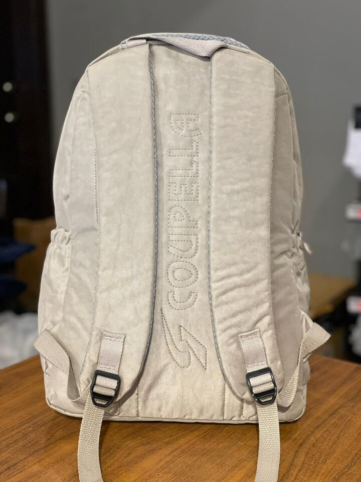 Krinkıl Kumaş Büyük Boy Günlük Sırt ve Okul Çantası