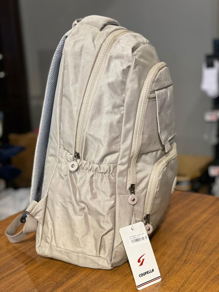 Krinkıl Kumaş Büyük Boy Günlük Sırt ve Okul Çantası