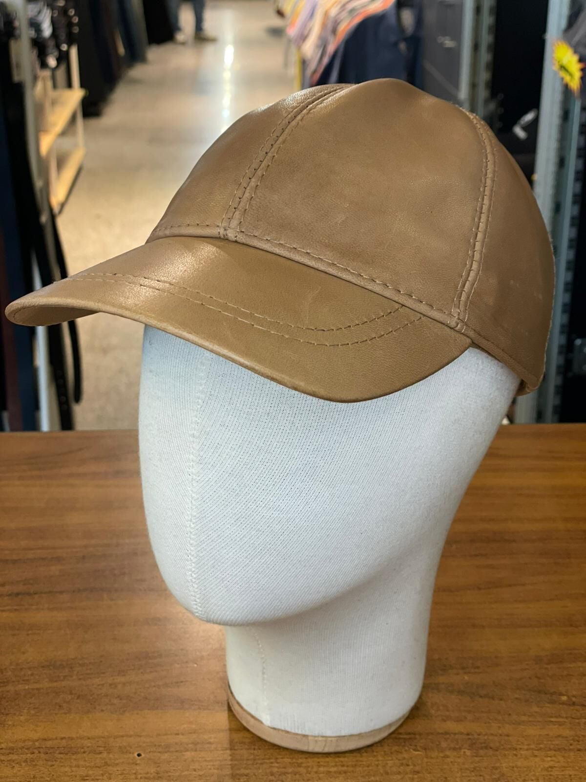 Hamze %100 Deri Kışlık Erkek Cap Şapka