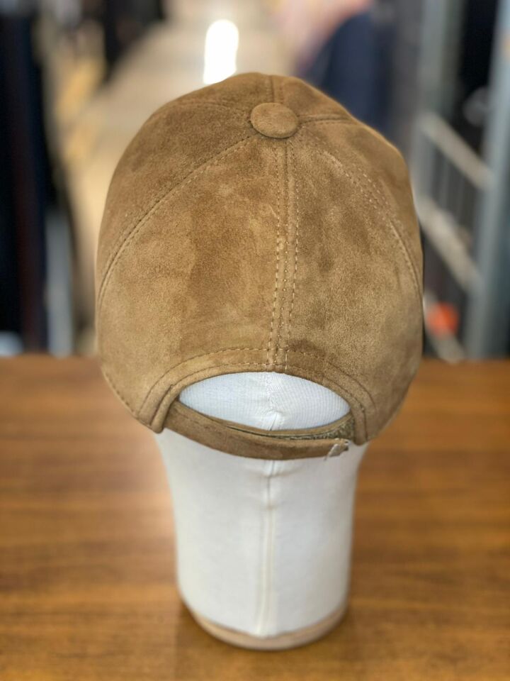 Hamze %100 Süet Deri Kışlık Erkek Cap Şapka