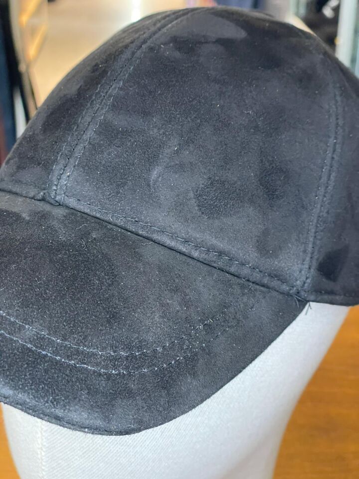 Hamze %100 Süet Deri Kışlık Erkek Cap Şapka