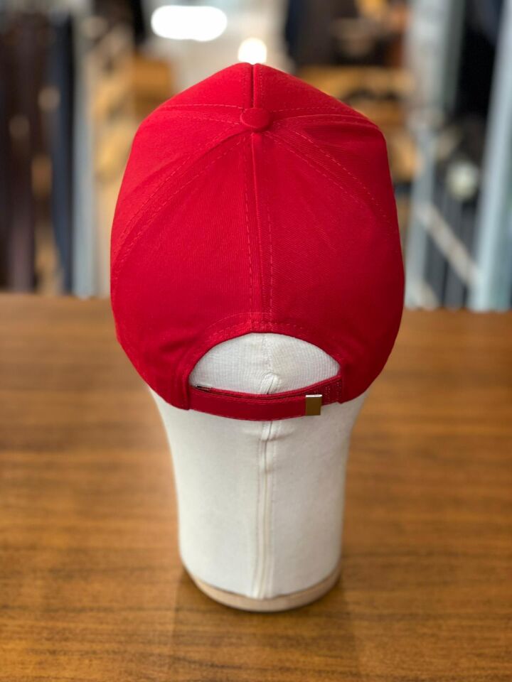 Hamze Türkiye Bayrak Nakışlı Unisex Pamuklu Cap Şapka
