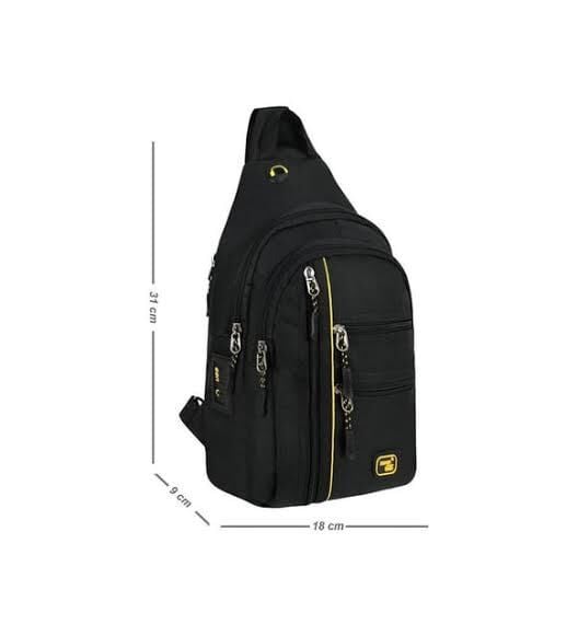 Seventeen 3473 Erkek Kanvas Body Bag Çapraz Çanta