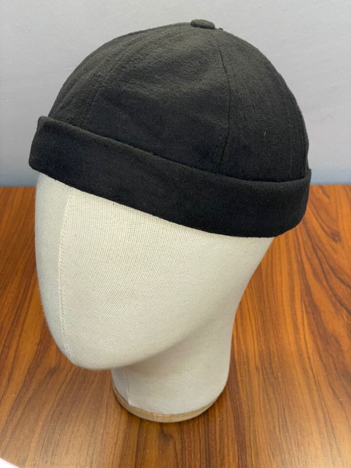 Hamze Hip Hop Docker Retro Model Kaşe Kumaş Kışlık Şapka Bere