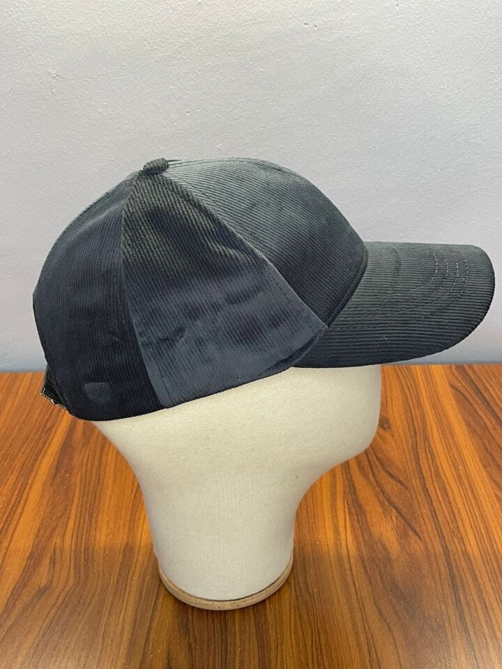 Hamze Kadife Kumaş Kışlık Cap Şapka