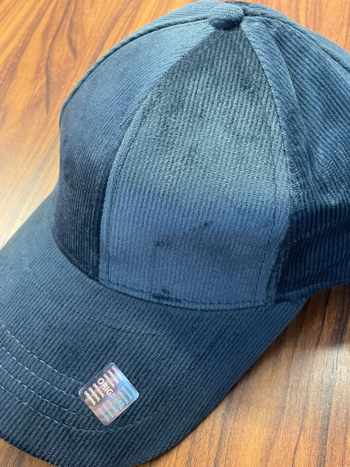 Hamze Kadife Kumaş Kışlık Cap Şapka