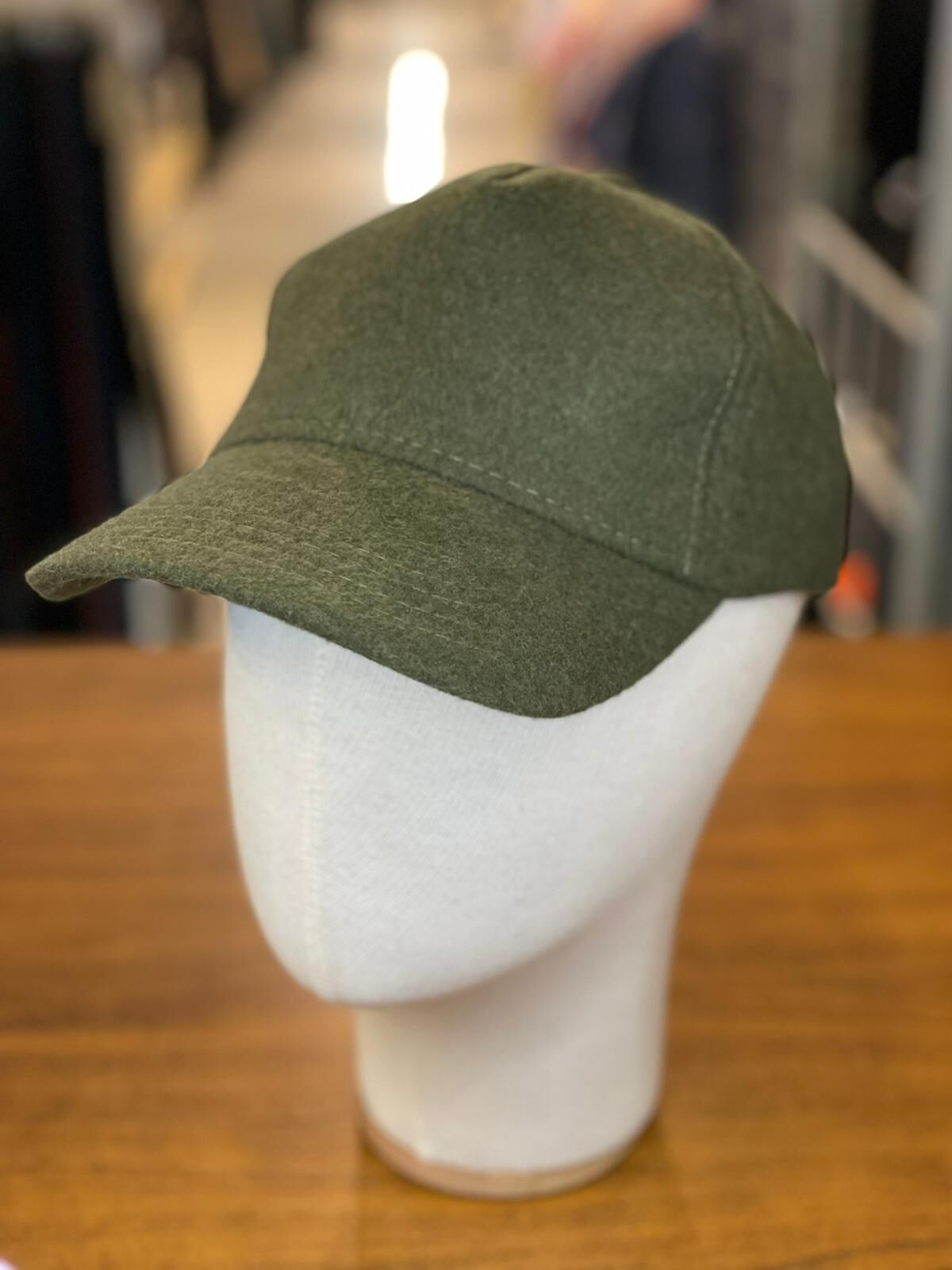 Hamze Kaşe Kumaş Kışlık Cap Şapka