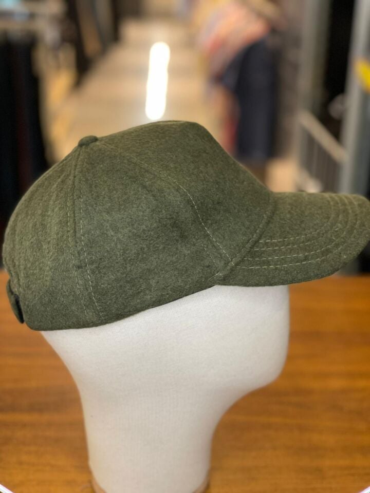 Hamze Kaşe Kumaş Kışlık Cap Şapka