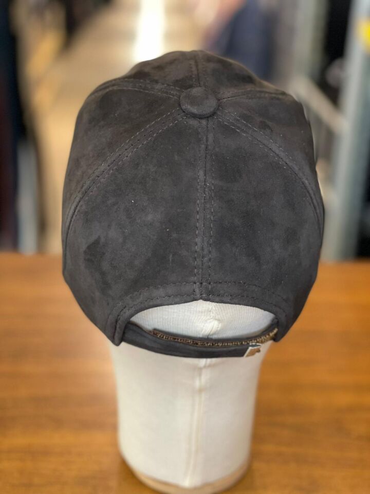Hamze %100 Süet Deri Kışlık Erkek Cap Şapka