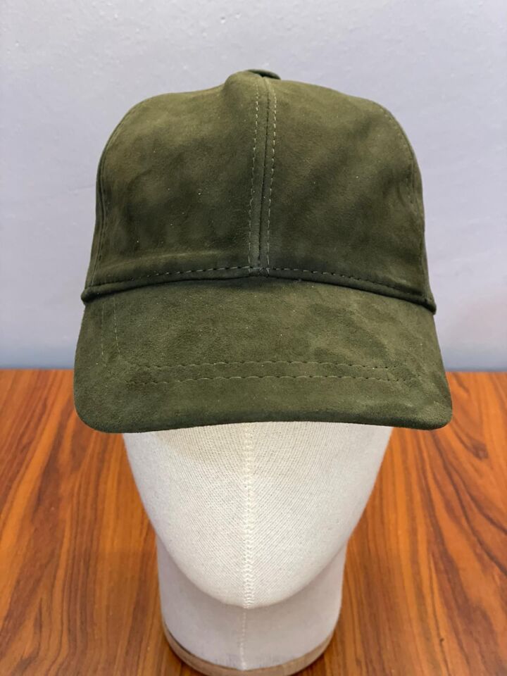 Hamze %100 Süet Deri Kışlık Erkek Cap Şapka