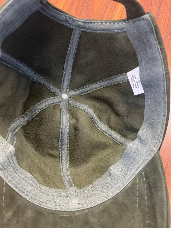 Hamze %100 Süet Deri Kışlık Erkek Cap Şapka