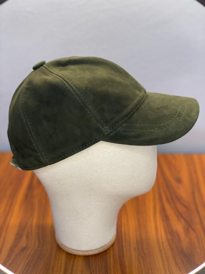 Hamze %100 Süet Deri Kışlık Erkek Cap Şapka