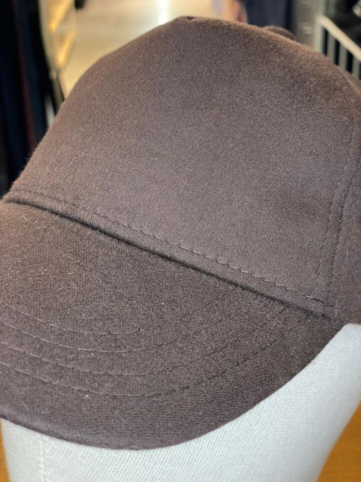 Hamze Kaşe Kumaş Kışlık Cap Şapka