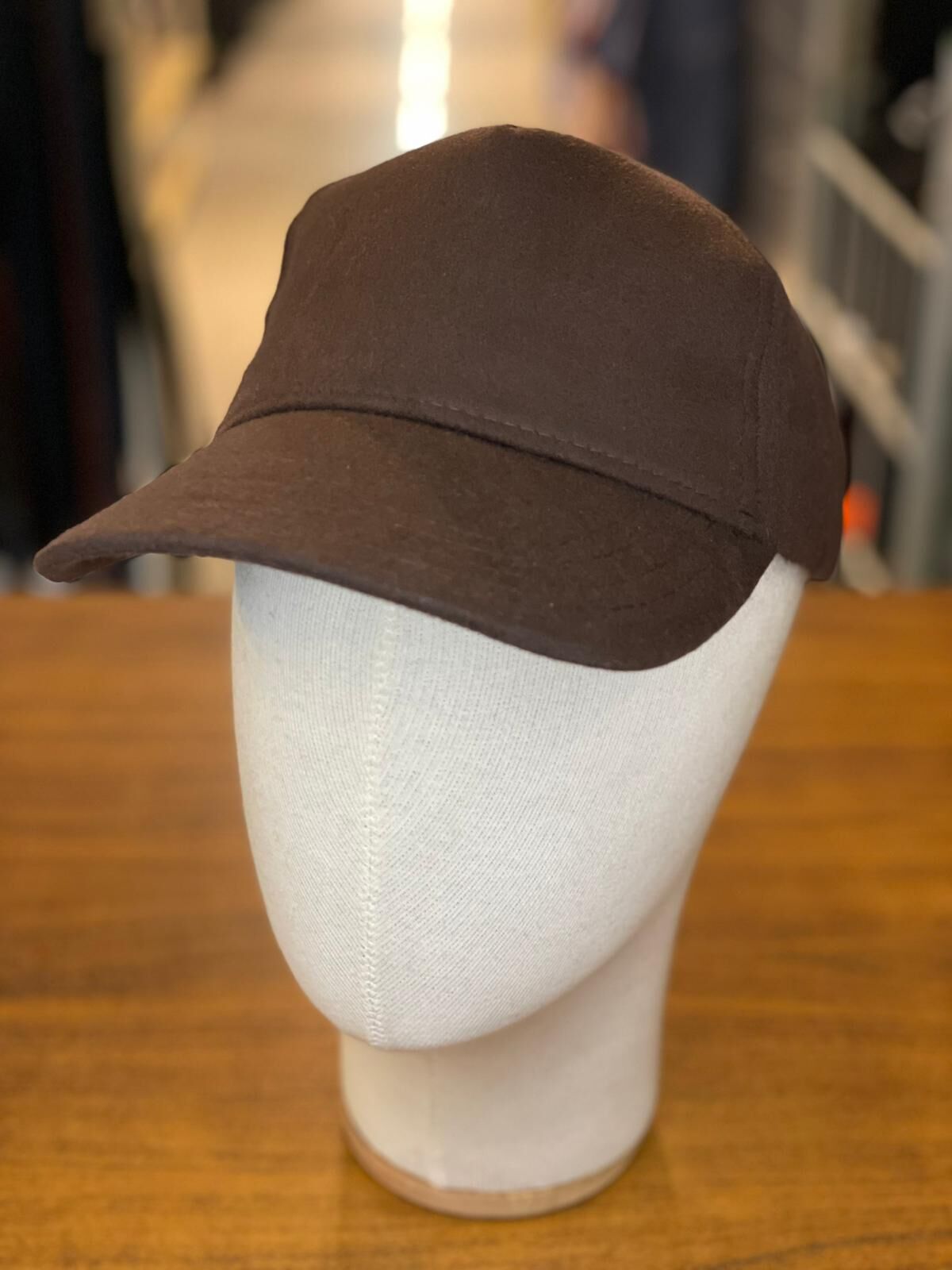 Hamze Kaşe Kumaş Kışlık Cap Şapka