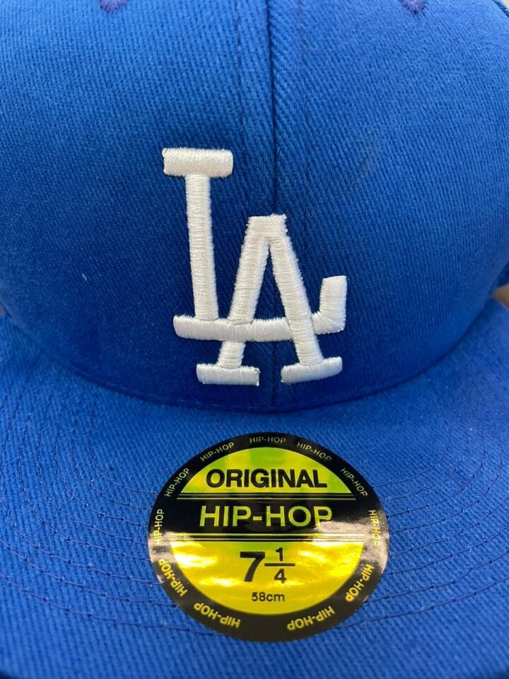 Hamze La Lakers Hip-Hop Snapback Rapper Saks Mavi Cap Şapka