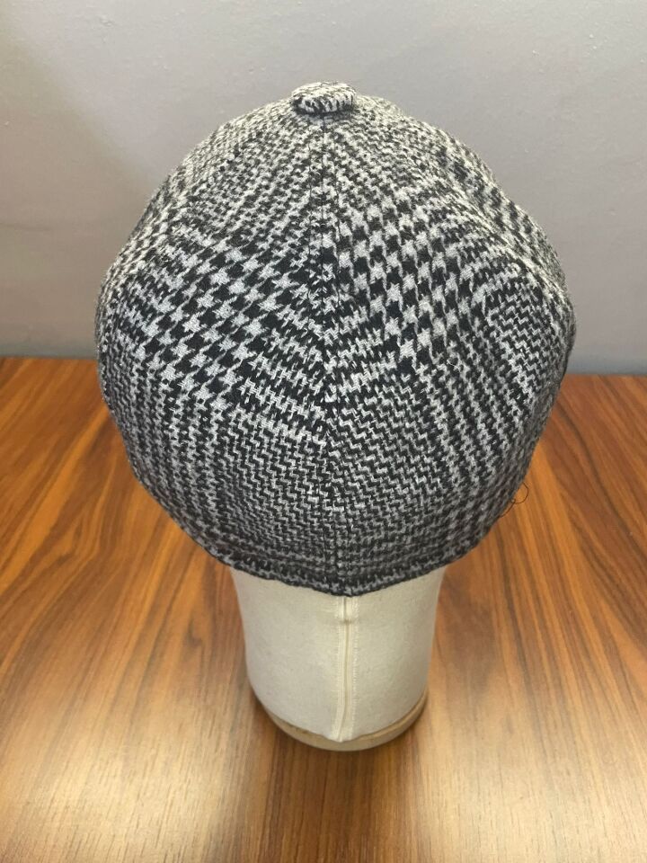 Hamze Peaky Blinders Vintage Model Ekoseli Kışlık Kasket Şapka