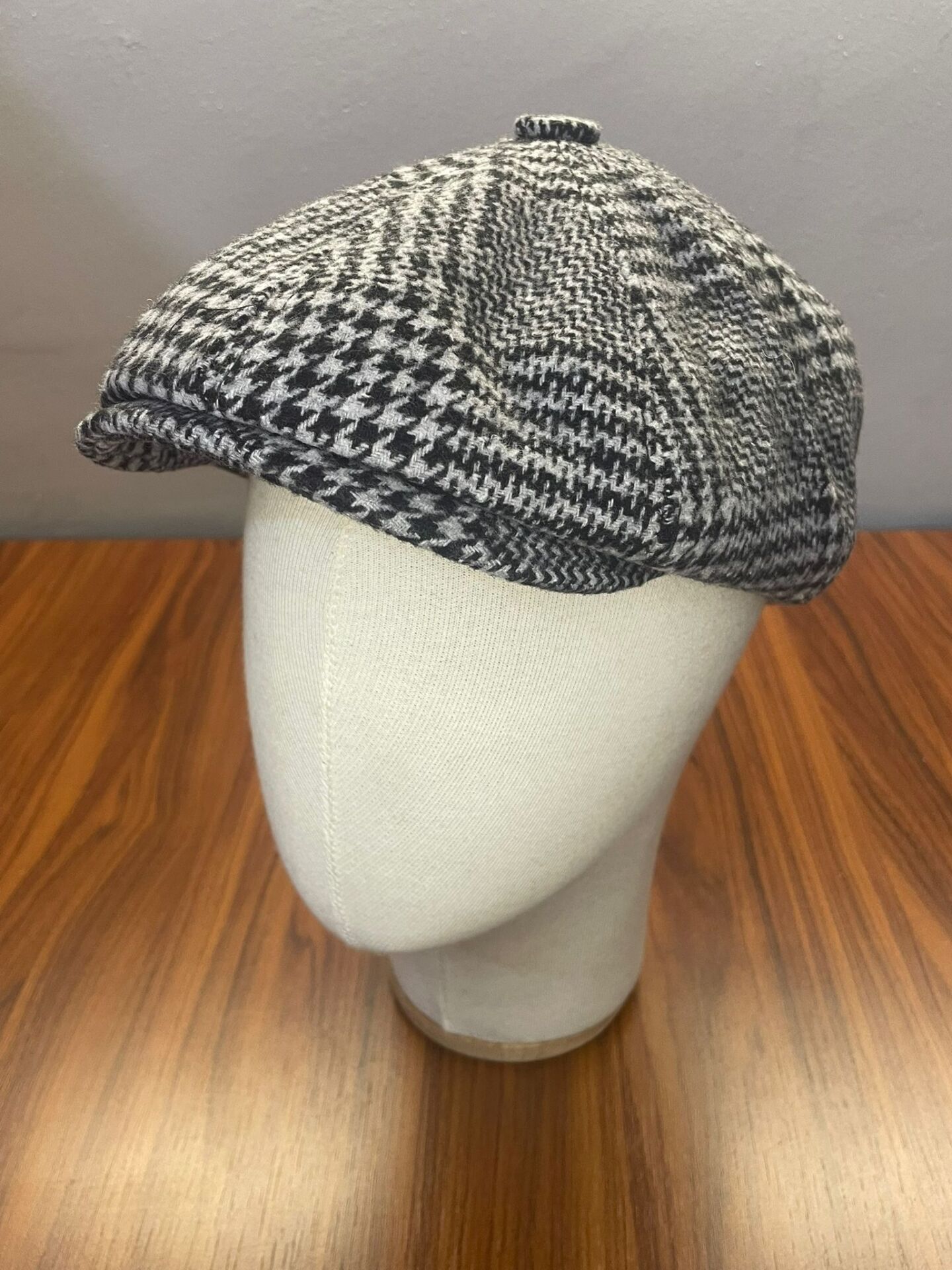 Hamze Peaky Blinders Vintage Model Ekoseli Kışlık Kasket Şapka
