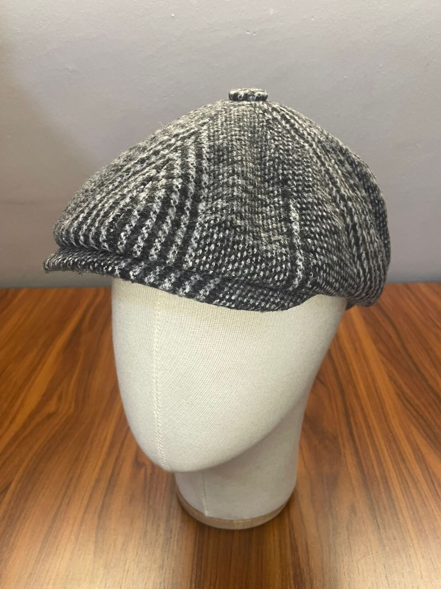 Hamze Peaky Blinders Vintage Model Ekoseli Kışlık Kasket Şapka